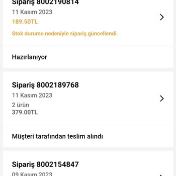 Sephora Ücreti Ödenen Ürünü Teslim Etmedi.