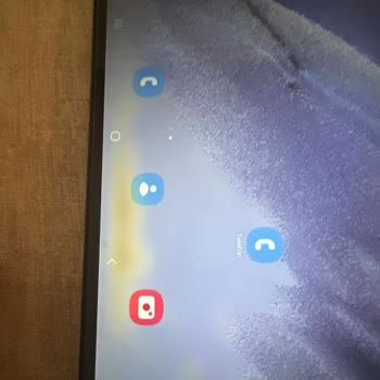 Samsung TAB7 Ekran Sararması
