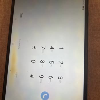 Samsung TAB7 Ekran Sararması