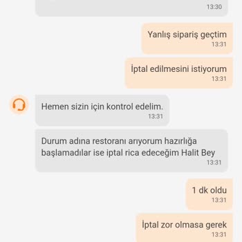 Trendyol Yemek Haksız İki Kat Ücret Talebi Ve Müşteri Hizmetleri Sorunu
