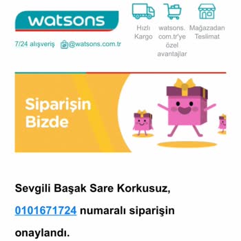 Beauty Formulas Watsons Müşteri Temsilcisi Bağlanma Sorunu