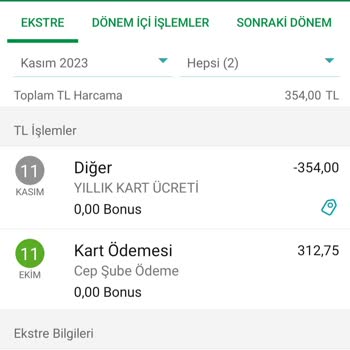 Garanti BBVA Kart Ücreti Yok Diyor Kart Ücreti Kesiyor