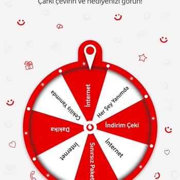 Vodafone Hediye Çarkı Çalışmıyor