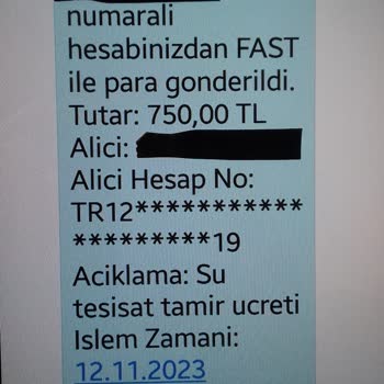 İBB - İstanbul Büyükşehir Belediyesi İSKİ Kaynaklı Evin Su Borusu Patladı
