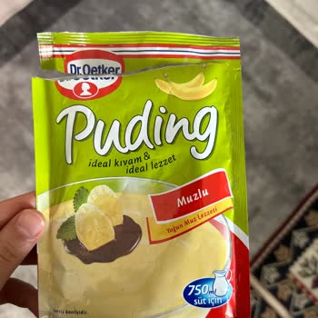 Dr. Oetker Muzlu Pudingin Eskisiyle Aynı Olmaması