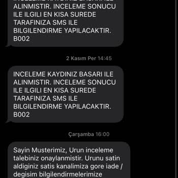 Puma Ayakkabı İade/ Değişim Sıkıntısı