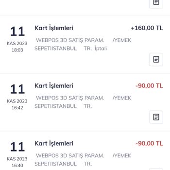 Yemeksepeti Karttan Fazla Para Çekti
