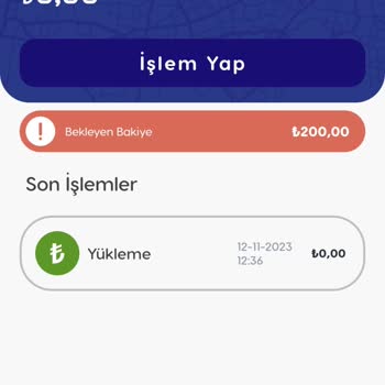 BURULAŞ Online Dolum Sisteme Düşmedi