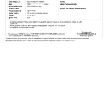 Migros Pişmanlıktır, Paramı Vermiyorlar.