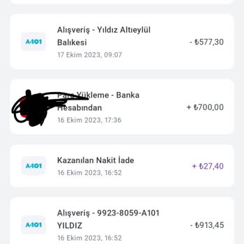 Nakit İadeleri Yapmamaktadır