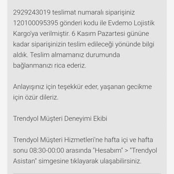 Trendyol Ürünümü Teslim Ve İadesini Yapmıyor