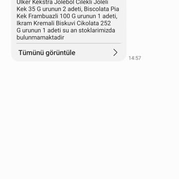 Migros Stoksuz Ürünler İle Alışveriş