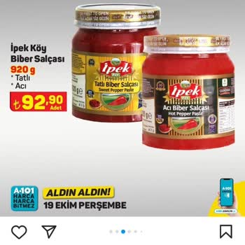 İpek Salça Marketten Alınan Salçada Kurtçuklar Bulundu