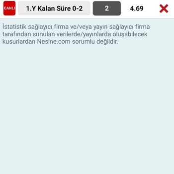 Nesine'de Yanlış Kupon