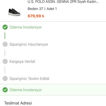 In Street Sistem Kaynaklı Hatalı Sipariş