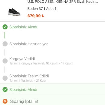 In Street Sistem Kaynaklı Hatalı Sipariş