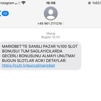 Mariobet Ta. Ciz Mesajları Hakkında