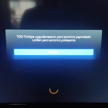Tod TV Android TV Güncelleme Sorunu