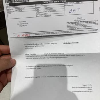 Nike Garanti Kapsamında İade Alınmıyor