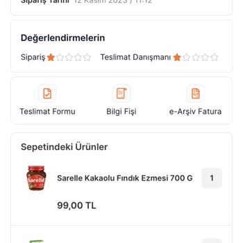 Migros Eksik Ürün Teslimatı