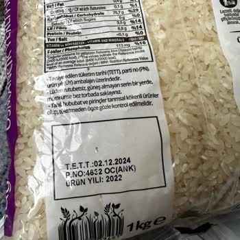 Yayla Bakliyat Açılmamış ve Son Kullanma Tarihi Geçmemiş Ürünün Bozuk Çıkması