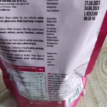 Tadım Marka Sert Beyaz Leblebi