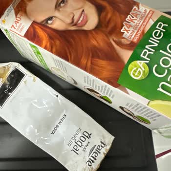 Garnier Saç Boyası Kutusundan Farklı Renk Boya Çıktı