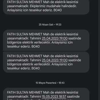 SEDAŞ'ın Sürekli Bir Şeyleri Bahane Ederek Elektriği Kesmesi