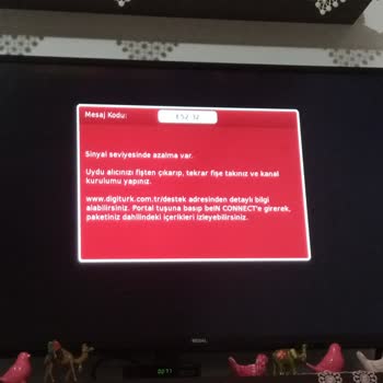 Digiturk Sinyal Seviyesinde Azalma Var