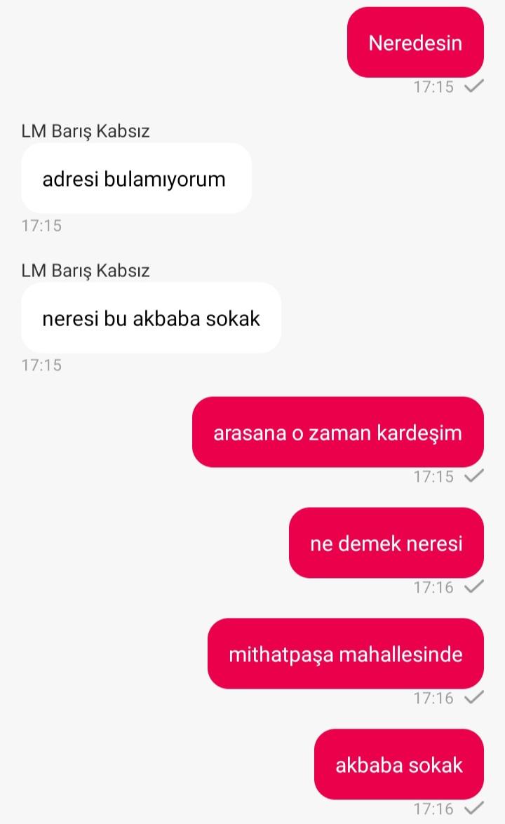 Yemeksepeti Kuryesi Yemeğimi Getirmedi Ve Benimle Alay Etti - Şikayetvar