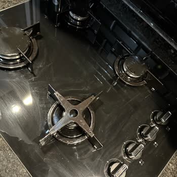 Arçelik Expert Clean Siyah Ankastre Ocak Temizlik Problemi