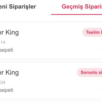 Yemeksepeti İlgisizliği Ve Mağduriyeti