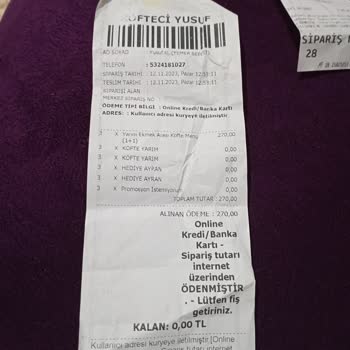 Köfteci Yusuf Ve Yemeksepeti'nin Yanlışlığı