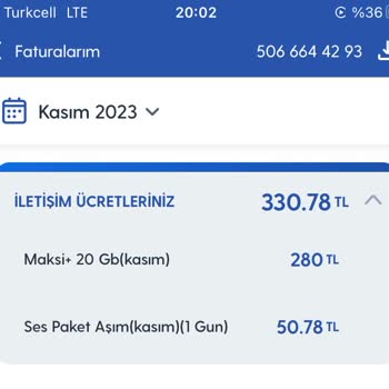 Turkcell Ses Aşımı Şikayet