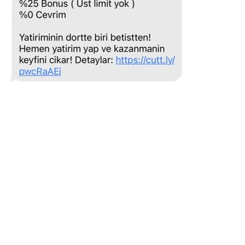 Relentless SMS Harassment from Betist