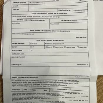 Aztek Teknoloji - Kötü Servis Ve Müşteri İletişimi