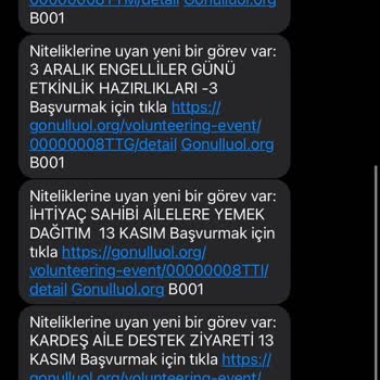 Türk Kızılay Gönüllü Ol Şikayet