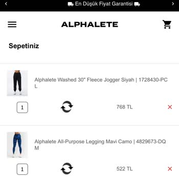 Alphaleteturkiye.com Teslim Edilmeyen Ürünler