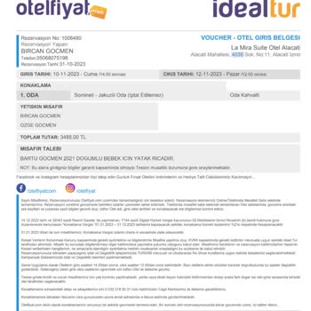 Lami Ra Suites Otel Ve İdeal Tur Otelfiyat Hakkında