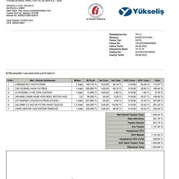 Hyundai Yükseliş İ20 Aracıma Yanlış Motor Yağı Koydu
