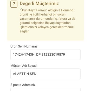 A101 Çaydanlık Garantili Tamiri