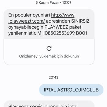 Playweez-Türk Telekom Haksız Mobil Aboneliği İptal Ve Ücret İade