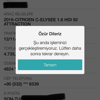 Eureko Trafik Sigortası Mağdur Etti