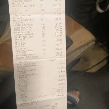 A101 Fişte Hata Yapıldı