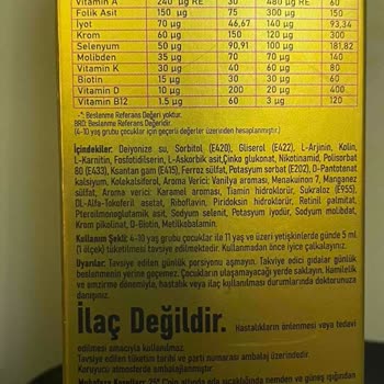 Argivit Smart Bozuk Çıktı