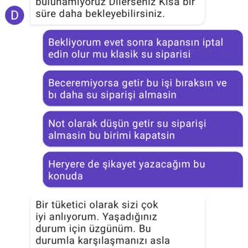 Getir Su. Getirme Su