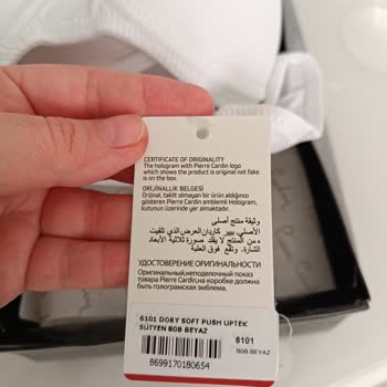 Pierre Cardin Lingerie Defolu Ürün Kutunun İçi Farklı Barkodu Farklı Alınan Ürün Farklı
