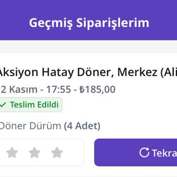 GetirYemek Sipariş Edilen Yemeğin Çok Geç Ve Soğuk Gelmesi