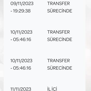 PTT Kargonun Dağıtıma Çıkmaması