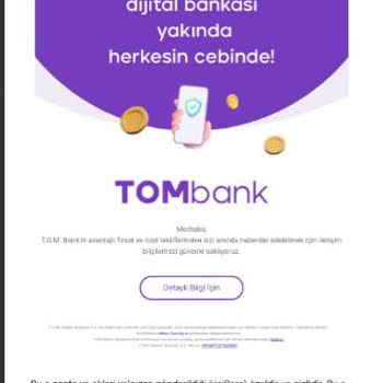 Tom Bank İzinsiz İşlem